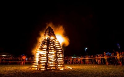 Jánske ohne nad Šíravou 2019