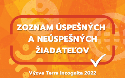 Zoznam úspešných a neúspešných žiadateľov – podpora podujatí