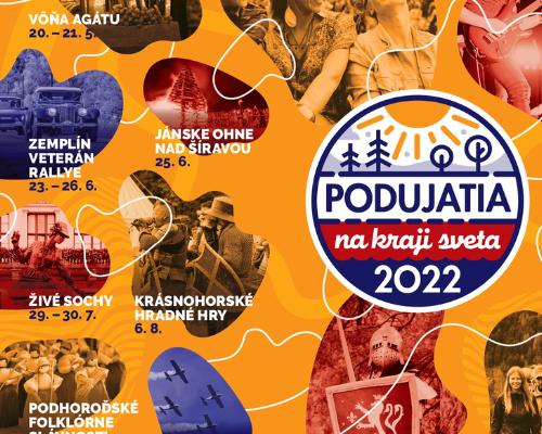 Kalendár podujatí pre rok 2022