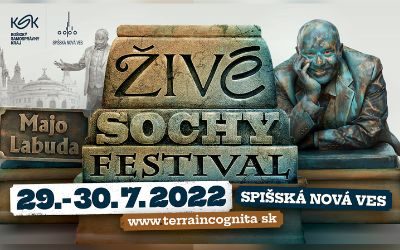 Festival Živé sochy 2022 v Spišskej Novej Vsi tento rok s Mariánom Labudom ml.  