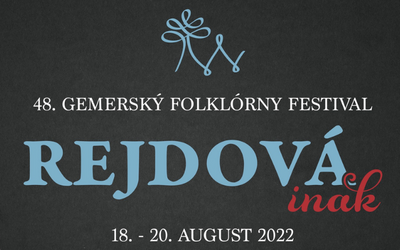 18.-20. august 2022 – 48. Gemerský folklórny festival Rejdová